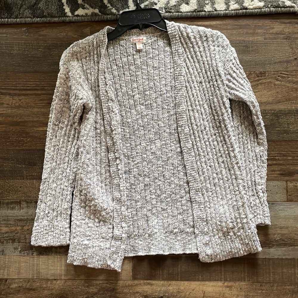 cat and jack cardigan youth large
